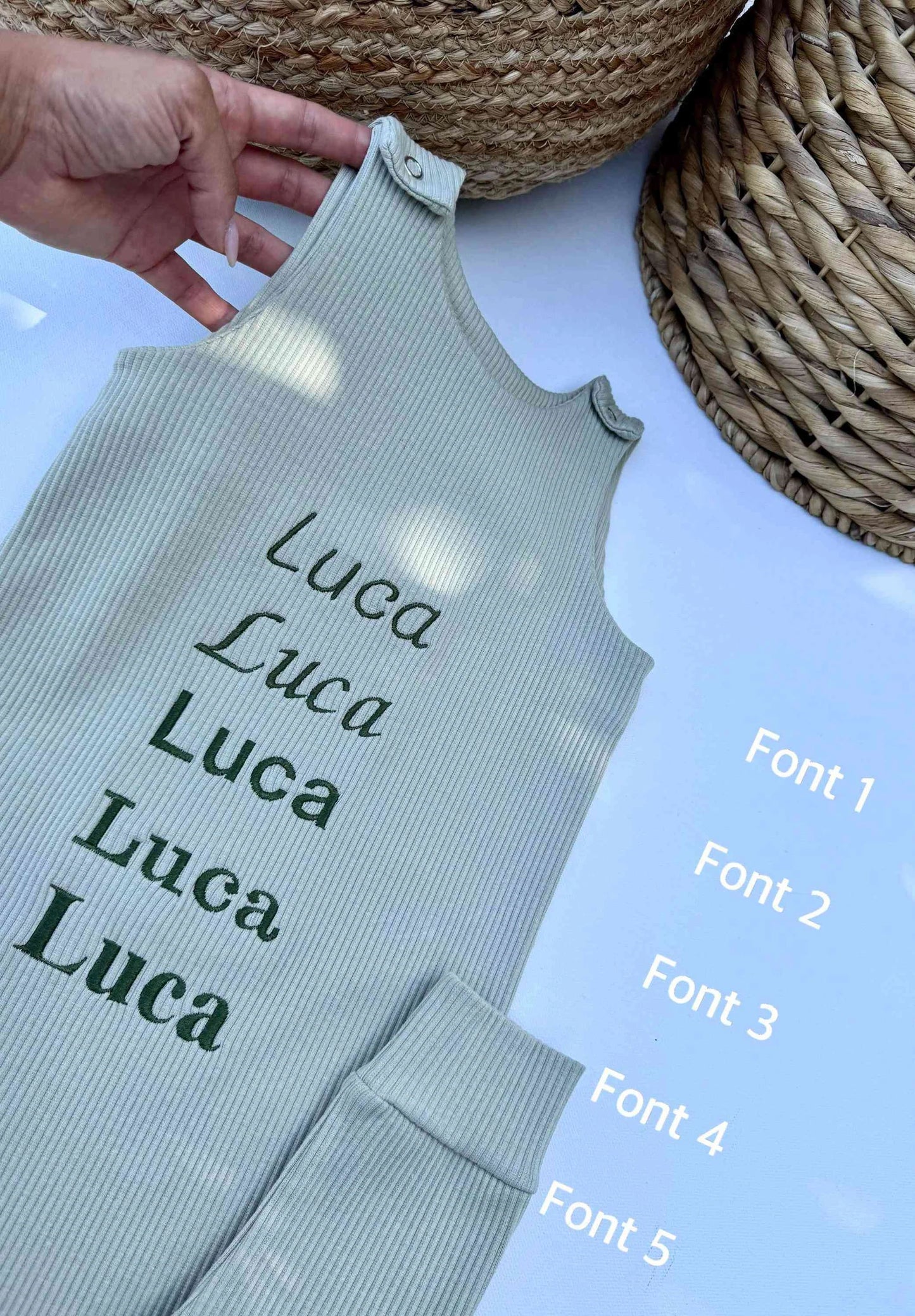 (ADULT) Personalised Easter Mama Mini Matching Ribbed Loungewear