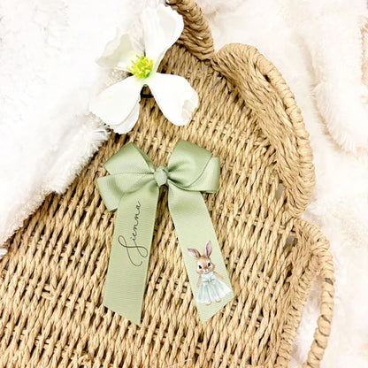 Personalised Easter Hair Bows