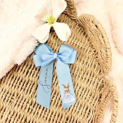 Personalised Easter Hair Bows