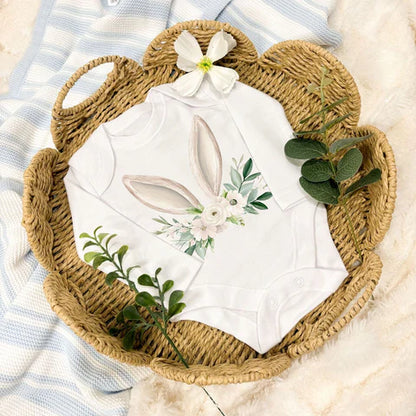 Easter Bunny Ears Baby Vest