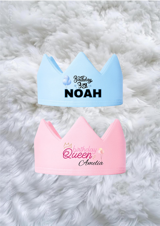 Personalised Birthday Crown