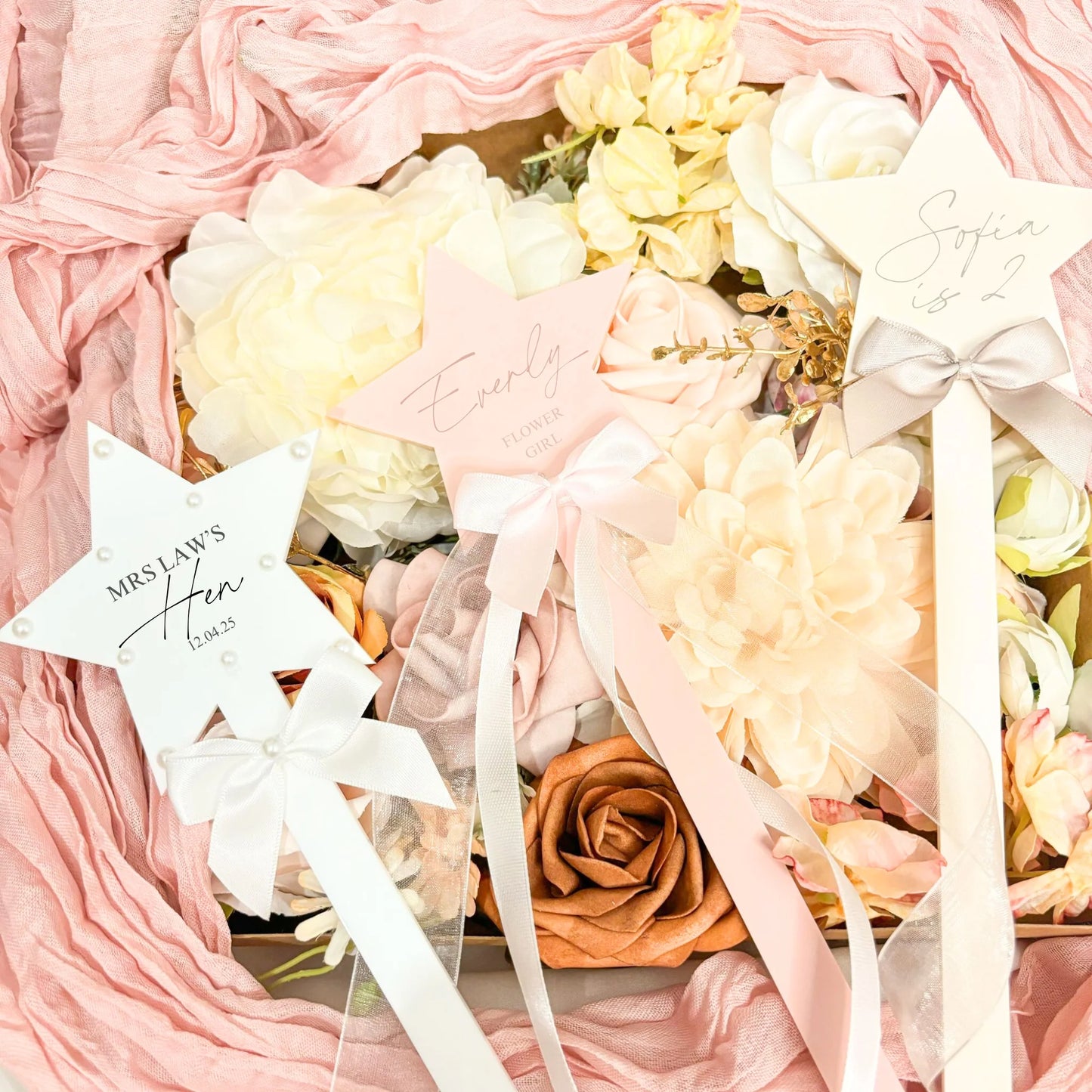 Personalised Star Acrylic Wand